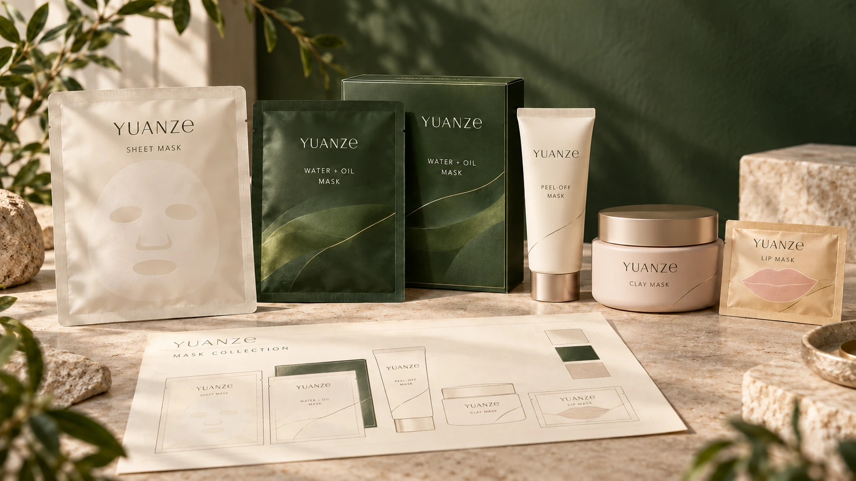 Mask packaging format references; suitability follows project review