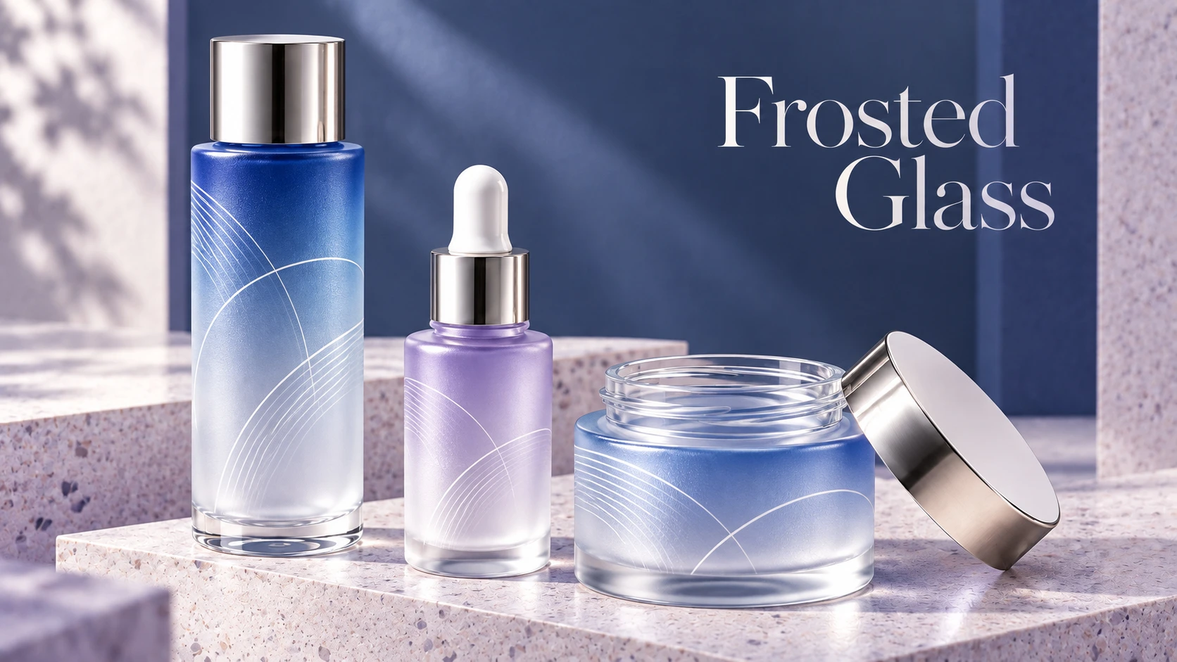 Frosted glass visual reference