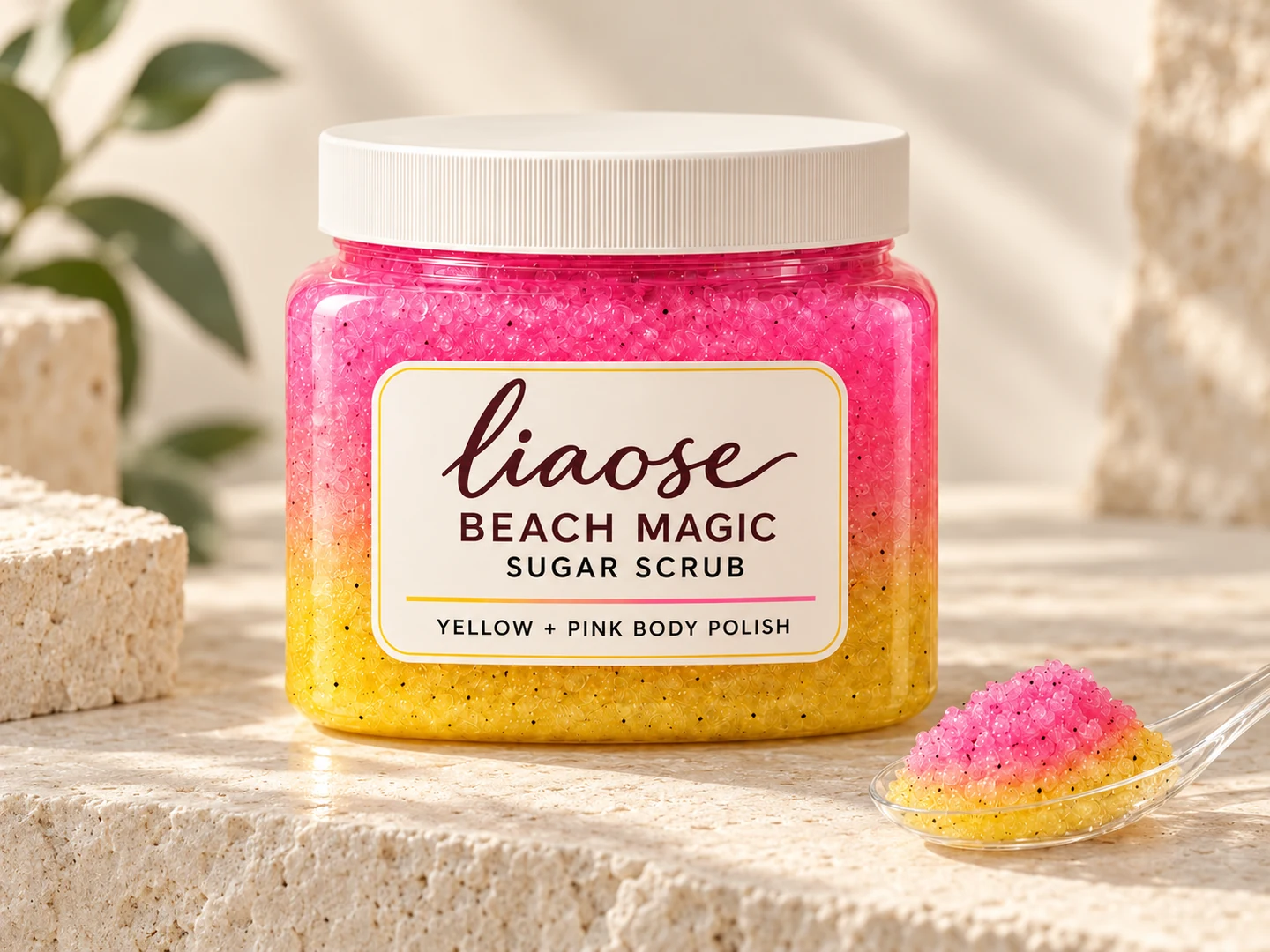 Body Scrub product presentation reference