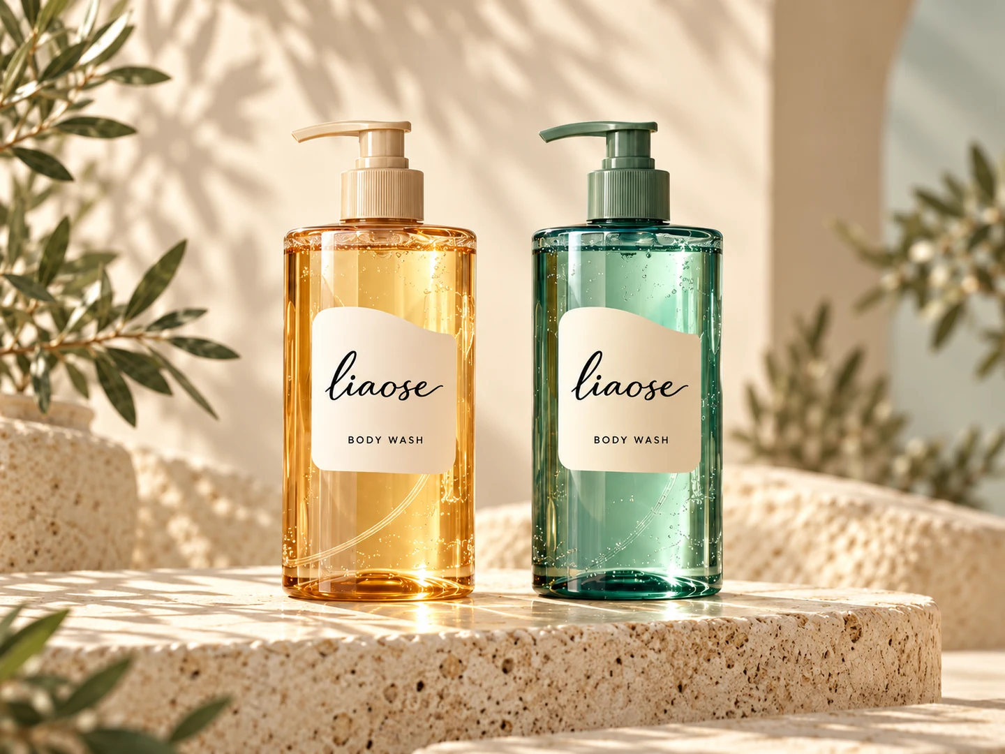 Body Wash product presentation reference
