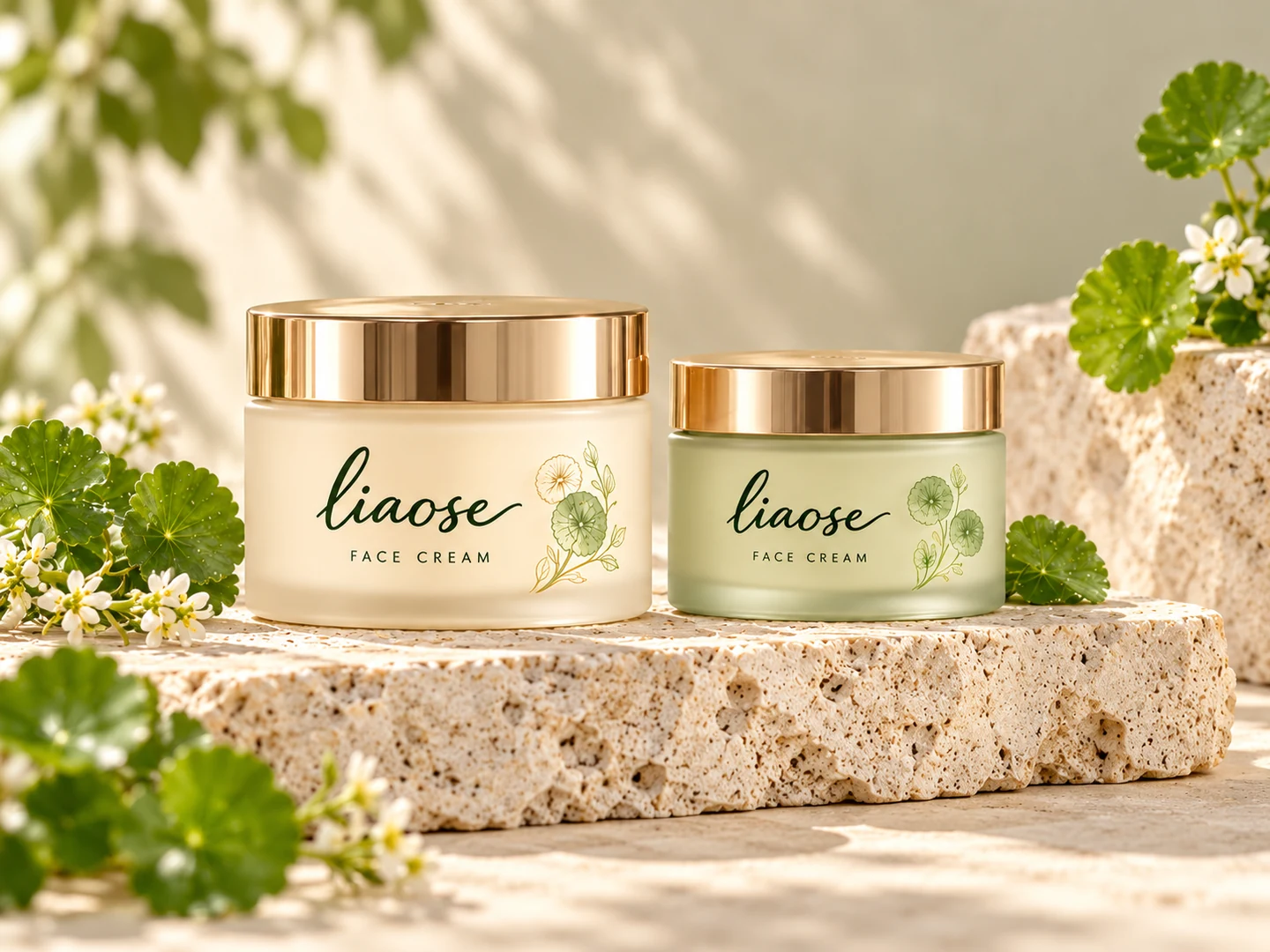 Cream product presentation reference